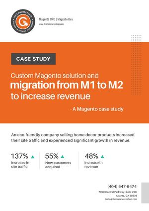 Redesigning Magento eCommerce site for improving SEO and user experience