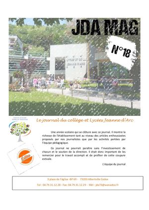 Jda Mag n°18 Juillet 2018