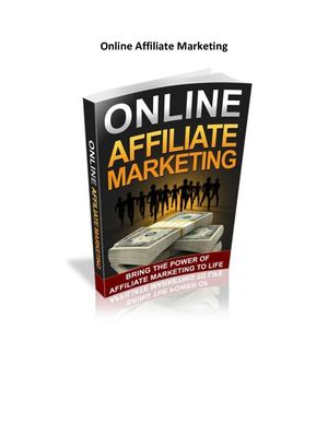 BONUS - Online Affiliate Marketing