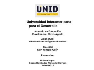 Planeación Mil Aulas