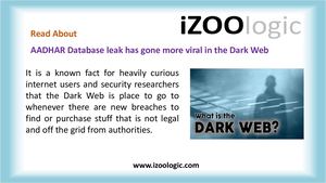 Aadhar Database Leak Has Gone More Viral In The Dark Web