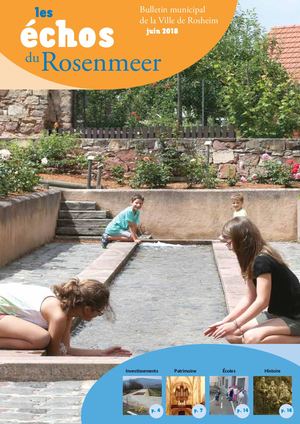 Echos du Rosenmeer - juin 2018