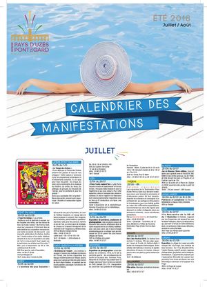 Calendrier Des Manifestations Juillet Sept 2018 Planches Sep