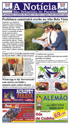 Jornal A Notícia de São Sebastião do Paraíso - Ed 003 de 06/07/2018
