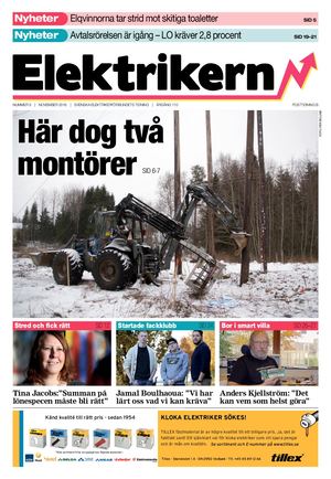 Tidningen Elektrikern Nummer 9, 2016