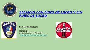 Servicios Con Y Sin Fines De Lucro