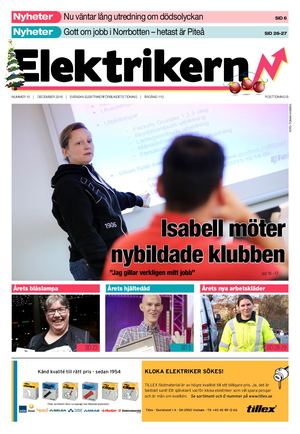 Tidningen Elektrikern Nummer 10, 2016