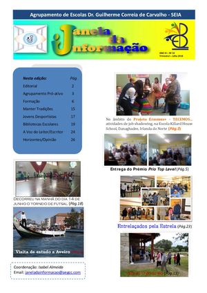 Janela Da Informação Julho 2018