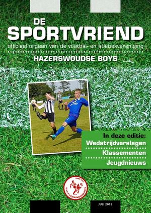 Sportvriend 2017 2018 (6) Juli