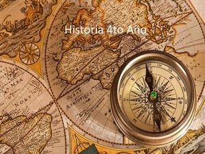 Historia 4to Año