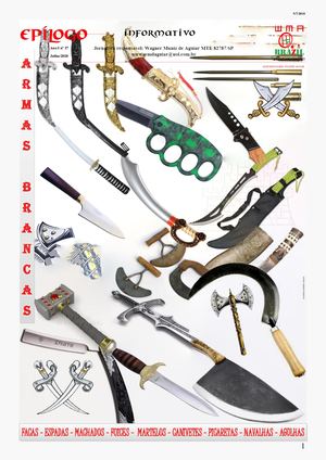 Epílogo Informativo Nº 37 Armas Brancas Julho 2018