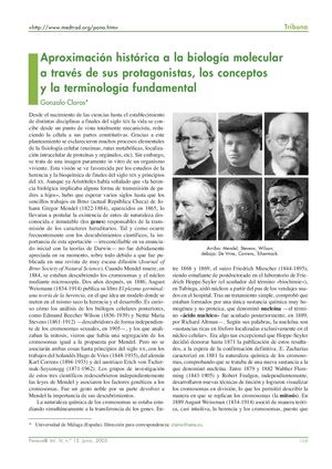 Historia Biología Molecular