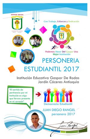 Cartilla De Personeria