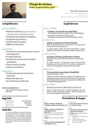 CV Paul Bendahmane