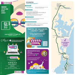 Citibus L15 Leucate Narbonne Été 2017-2018