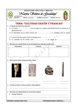 Repaso Chavin Paracas