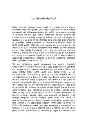 La Historia De Axel