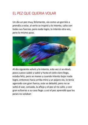 El Pez Que Queria Volar