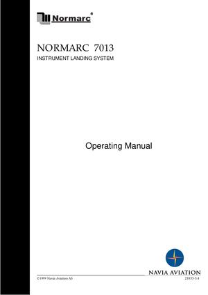 Normarc 7013 Ils Operating Manual Huog Dan Van Hanh 91140