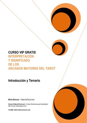 Curso Arcanos Mayores del Tarot