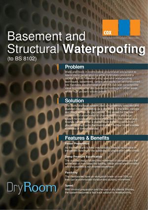 Basement And Structural Waterproofing Pdf
