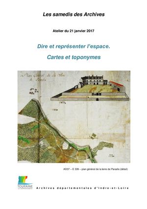 [Samedi des Archives ] Cartes et Toponymie