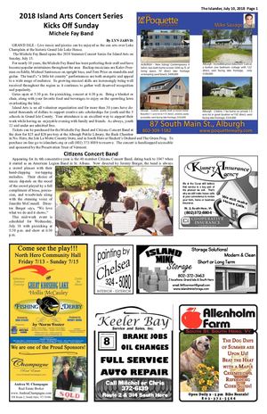 The Islander, July 10, 2018
