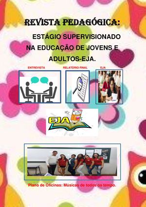 Estágio supervisionado no EJA