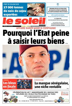 Edition Du 11 Juillet 2018