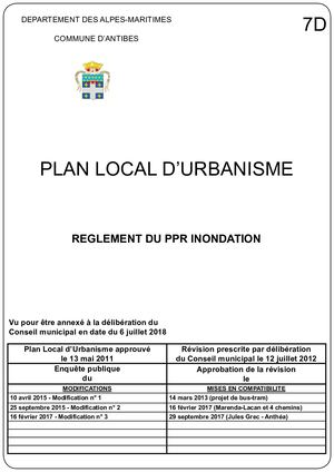 7D Reglement Du PPR Inondation