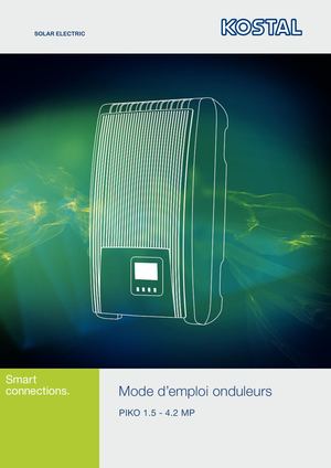 Manuel d'installation KOSTAL Piko MP Plus