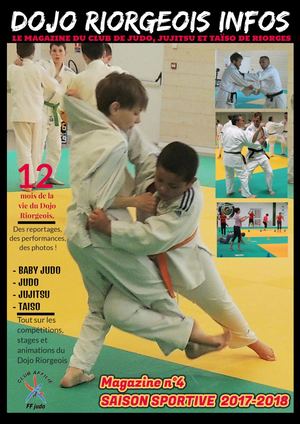 Magazine du Dojo Riorgeois 2017 2018