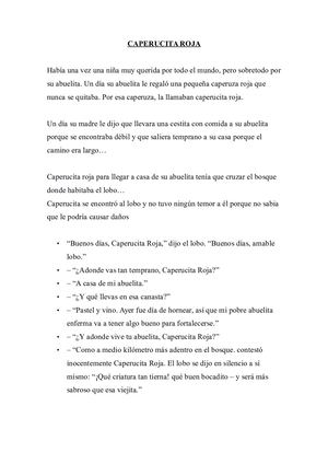 Caperucita Roja