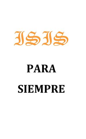 Libro Isis