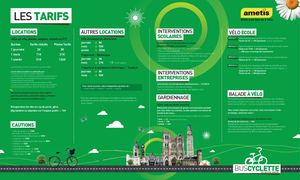 Tarifs Buscyclette Web