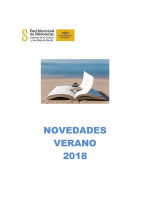 Novedades Verano 2018 Felipe Gonzalez