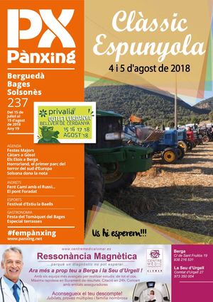 PX Berguedà, Bages i Solsones 237 - Juliol