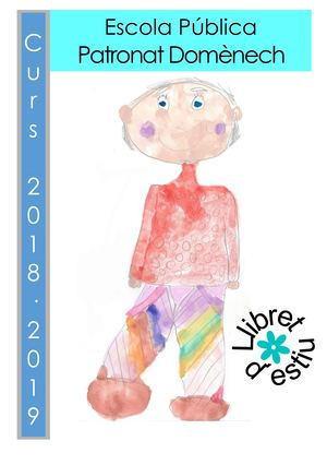 Llibret d'estiu Escola Curs 2018/2019