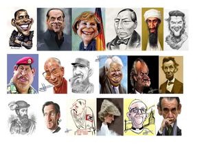 PERSONAJES HISTÓRICOS por sus CARICATURAS...
