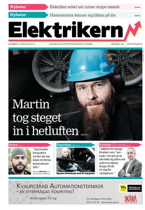 Tidningen Elektrikern Nummer 02, 2014