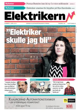 Tidningen Elektrikern Nummer 04, 2014