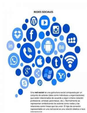 Redes Sociales Trabajo Del Sena E
