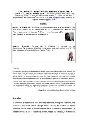 Produccion Intelectual