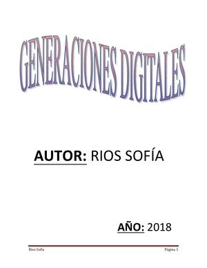 Generaciones Digitales