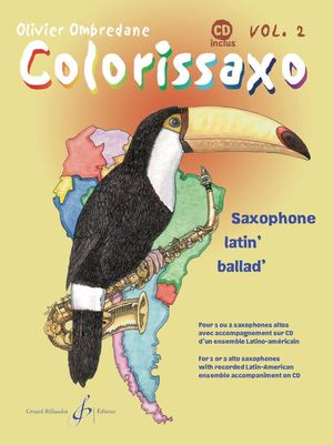 Colorissaxo volume 2 d'Olivier OMBREDANE