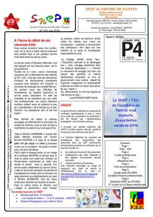 Bulletin Juin 2018