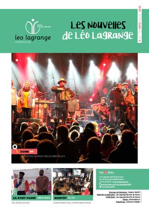 Newsletter Juillet - Léo Lagrange Nord Ile de France