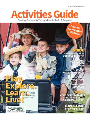 2018 Fall/Early Winter Activities Guide