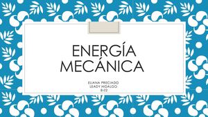 Energía Mecánica