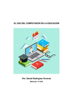 El Computador En La Educación